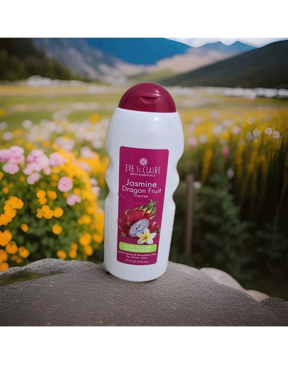 Eve St. Claire Jasmine Dragon Fruit Conditioner - Pink & White